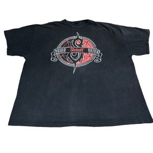 VTG 2005 Slipknot Maggot Shirt Band Tee Heavy Metal